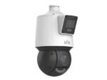 Caméra PTZ Professionnelle UNV IPC94144SFW-X25-F40C 4MP+4MP – Zoom Optique 25×