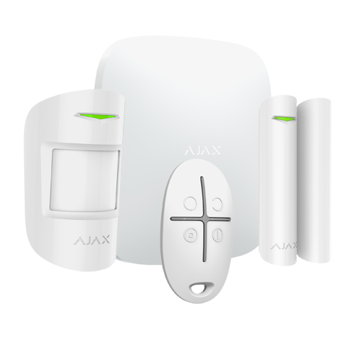 Kit Alarme Sans Fil Ajax HubKit AJ-HUBKIT-W – Système Anti-Intrusion Professionnel Bidirectionnel