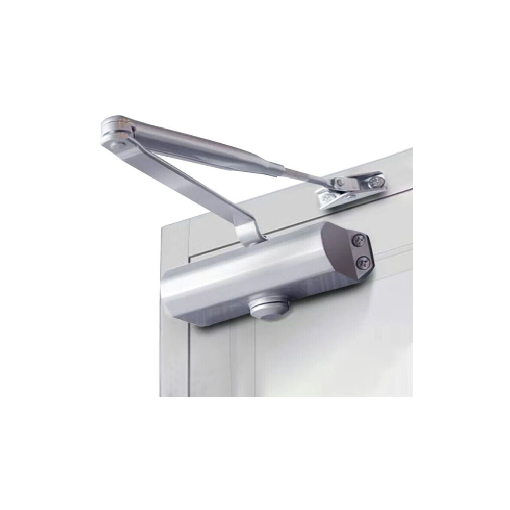 Ferme-Porte Automatique DC-02 – 45 à 65 kg | Réglable à Ressort pour Portes Résidentielles et Commerciales