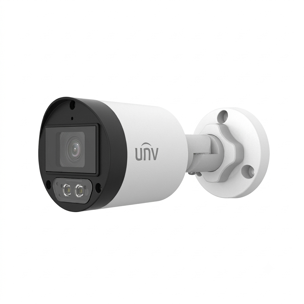 Caméra IP UNIVIEW Bullet IPC2122LB-AF28(40)K-WL 2MP ColorHunter – Lumière Chaude Fixe Vision Couleur 24H