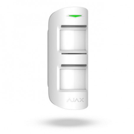 Détecteur Extérieur Ajax OutdoorProtect AAJ-OUTDOORPROTECT-W – Sans Fil | Double PIR & Immunité Animaux – Image 2
