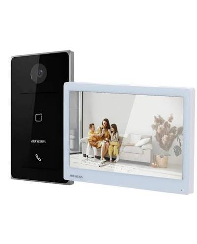 Kit Vidéophone IP Hikvision DS-KIS608-P avec Écran 7" WiFi