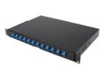 Panneau de Brassage Fibre Optique Coulissant SC Langbrug 12 Ports Monomode 1U