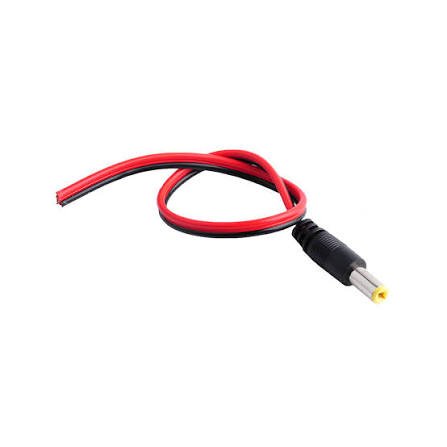 Fiche Alimentation Jack DC Mâle 5.5×2.1 mm