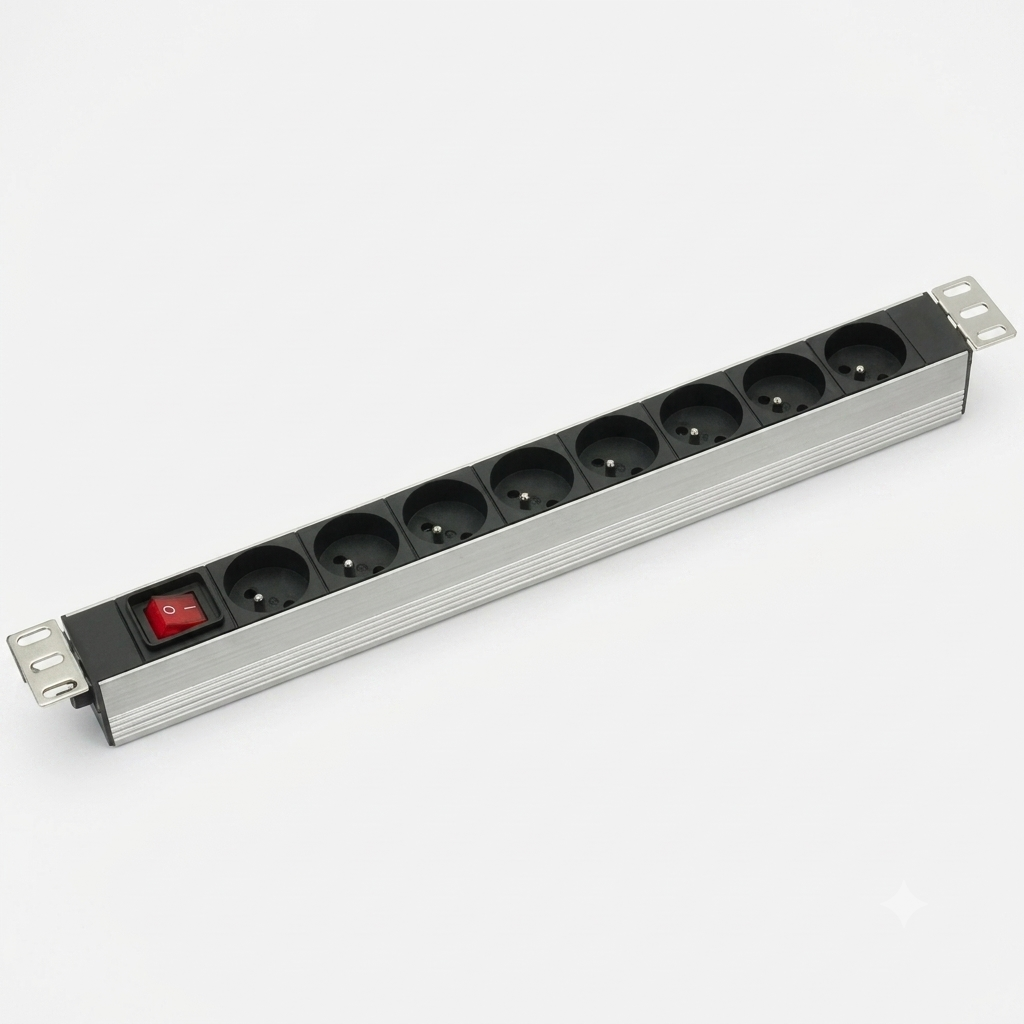 Multiprise Rackable avec Interrupteur W&T WT-2260A-FR