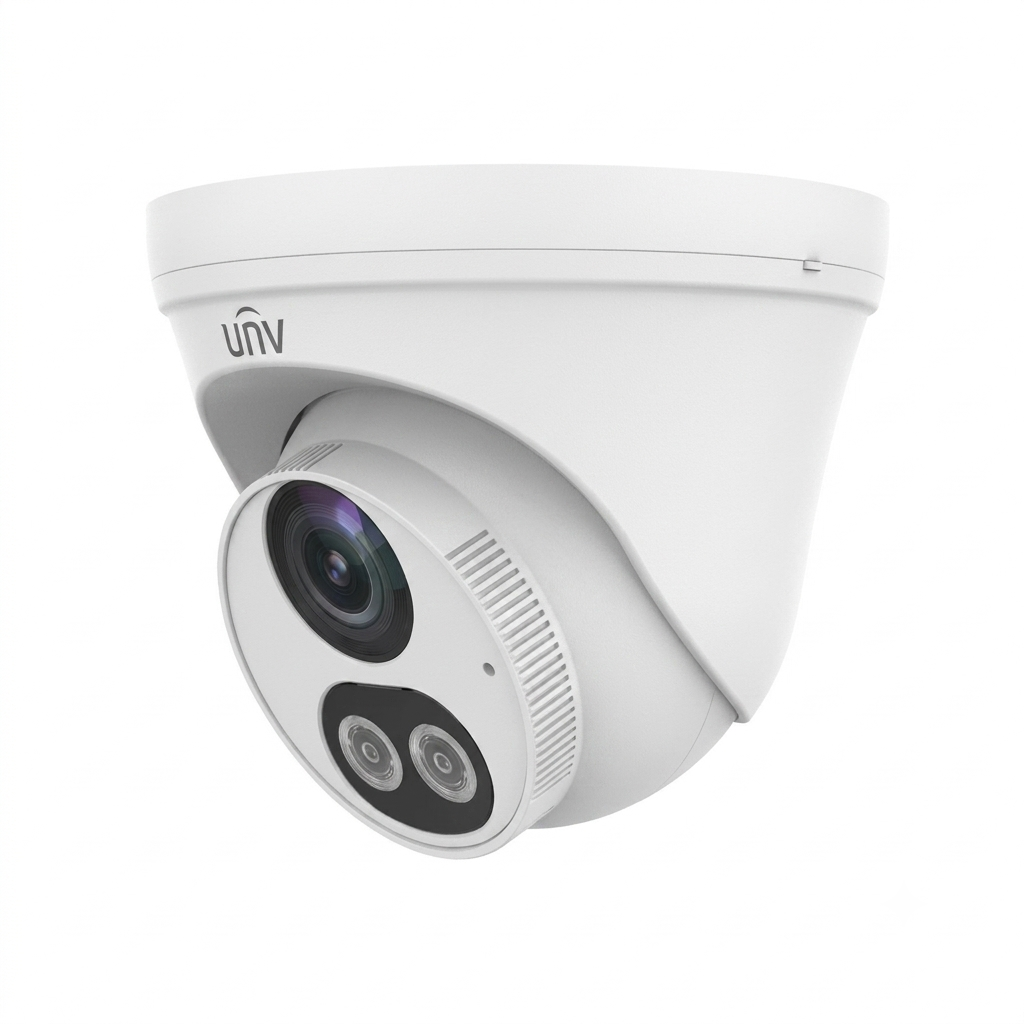 Caméra IP UNV Dome ColorHunter 2MP OU 5MP Dual Light